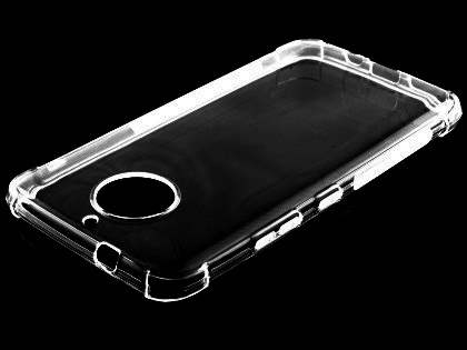 Gel Case with Bumper Edges for Motorola Moto G5S Plus - Clear Soft Cover