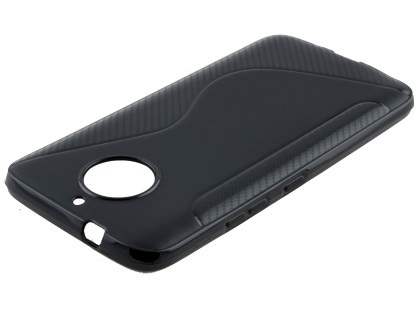 Wave Case for Motorola Moto G5S Plus - Black Soft Cover
