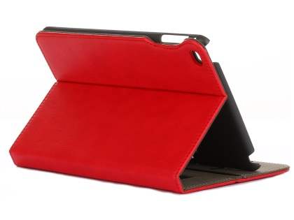 Synthetic Leather Case with Stand for iPad Mini 4 - Red Synthetic Leather Case with Stand for iPad Mini 4 - Red