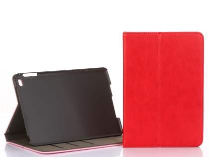 Synthetic Leather Case with Stand for iPad Mini 4 - Red