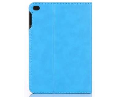 Synthetic Leather Case with Stand for iPad Mini 4 - Sky Blue