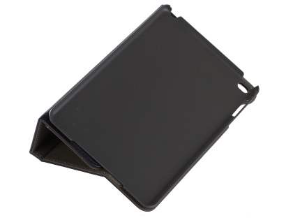 Synthetic Leather Case with Stand for iPad Mini 4 - Black