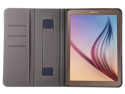 Synthetic Leather Flip Case with Stand for Samsung Galaxy Tab S3 9.7 - Red