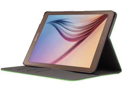 Synthetic Leather Flip Case with Stand for Samsung Galaxy Tab S3 9.7 - Green