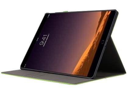 Synthetic Leather Flip Case with Stand for iPad Pro 12.9 (2017) - Green
