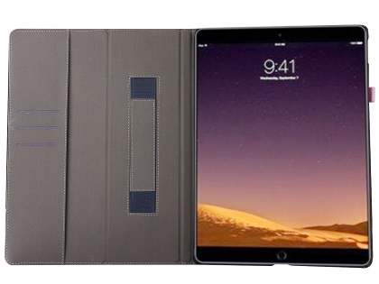 Synthetic Leather Flip Case with Stand for iPad Pro 12.9 (2017) - Green