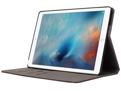 Synthetic Leather Flip Case with Stand for iPad 9.7 (2018/2017) / Pro 9.7 / Air 2 / Air - Brown