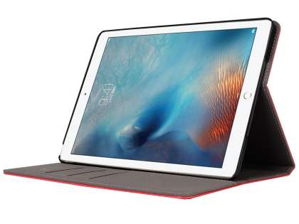Synthetic Leather Flip Case with Stand for iPad 9.7 (2018/2017) / Pro 9.7 / Air 2 / Air - Red