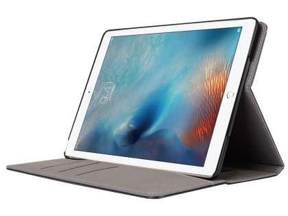Synthetic Leather Flip Case with Stand for iPad 9.7 (2018/2017) / Pro 9.7 / Air 2 / Air - Midnight Blue