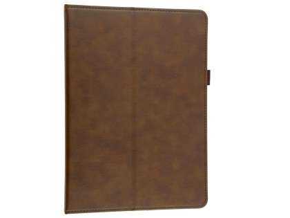 Synthetic Leather Flip Case with Stand for iPad 9.7 (2018/2017) / Pro 9.7 / Air 2 / Air - Brown