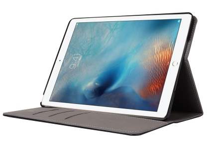 Synthetic Leather Flip Case with Stand for iPad 9.7 (2018/2017) / Pro 9.7 / Air 2 / Air - Black