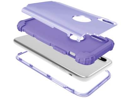 Defender Case for iPhone Xs/X - Lilac
