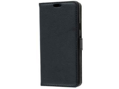 Synthetic Leather Wallet Case with Stand for Google Pixel 2 - Black