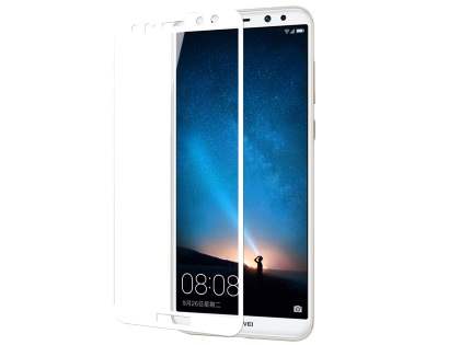 Curved Tempered Glass Full Screen Protector for Huawei Nova 2i  / Mate 10 Light - White/Clear Screen Protector
