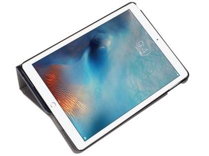 Synthetic Leather Flip Case with Stand for iPad 9.7 (2018/2017) / Pro 9.7 / Air 2 / Air - Midnight Blue