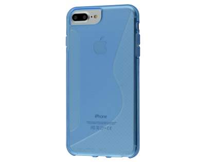 Wave Case for Apple iPhone 8 Plus - Blue Wave Case for Apple iPhone 8 Plus - Blue