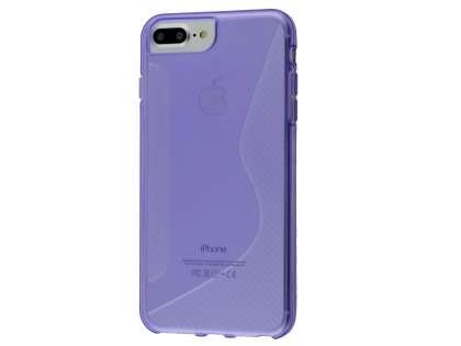 Wave Case for Apple iPhone 8 Plus - Purple