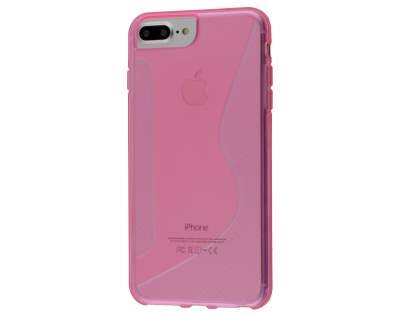 Wave Case for Apple iPhone 8 Plus - Pink Wave Case for Apple iPhone 8 Plus - Pink