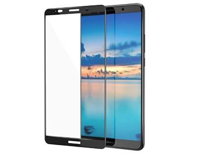 Tempered Glass Full Screen Protector for Huawei Mate 10 Pro - Black/Clear Screen Protector