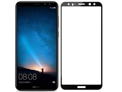 Curved Tempered Glass Full Screen Protector for Huawei Nova 2i  / Mate 10 Light - Black/Clear Screen Protector