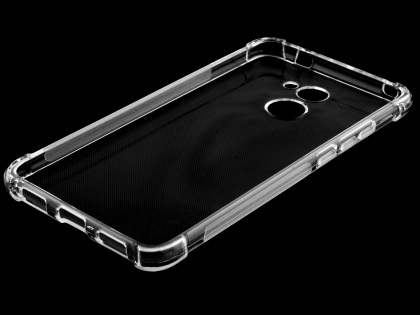Gel Case with Bumper Edges for Huawei Y7 - Clear
