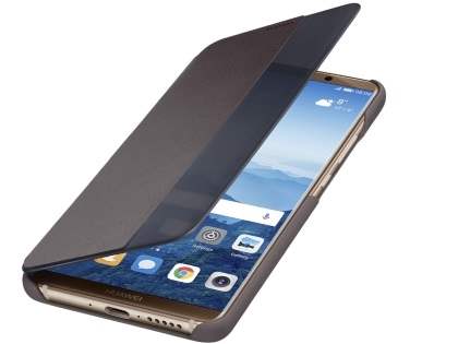 Official Huawei Mate 10 Pro Smart View Flip Case - Brown