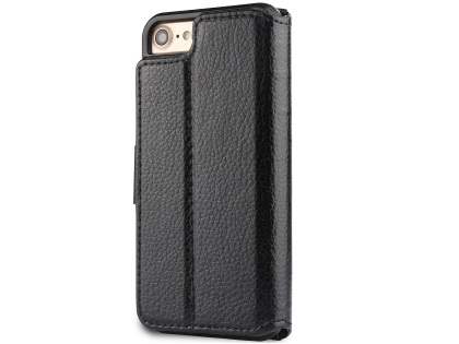 2-in-1 Synthetic Leather Wallet Case for iPhone 6s/6 - Black