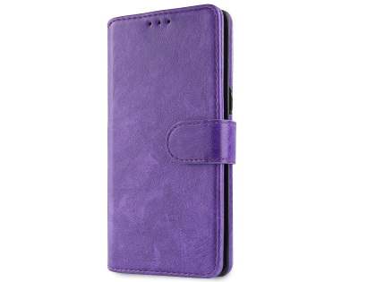 2-in-1 Synthetic Leather Wallet Case for Samsung Galaxy Note8 - Purple