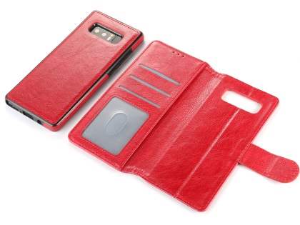 2-in-1 Synthetic Leather Wallet Case for Samsung Galaxy Note8 - Red