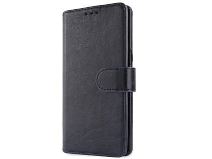 2-in-1 Synthetic Leather Wallet Case for Samsung Galaxy Note8 - Midnight Blue