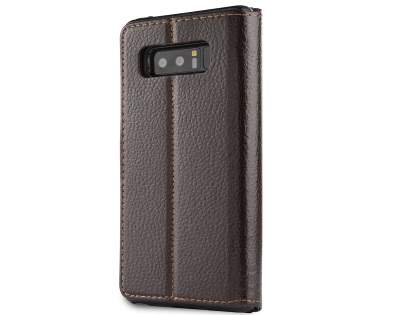 2-in-1 Synthetic Leather Wallet Case for Samsung Galaxy Note8 - Brown Leather Wallet Case