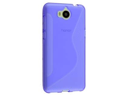 Wave Case for Huawei Y5 (2017) - Purple Soft Cover