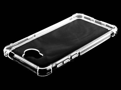 Gel Case with Bumper Edges for Huawei Y5 (2017) - Clear Soft Cover