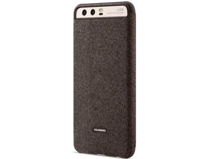 Official Huawei P10 Plus Smart View Flip Case - Brown