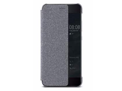 Official Huawei P10 Plus Smart View Flip Case - Grey S View Cover