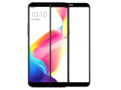 Tempered Glass Full Screen Protector for Oppo R11s - Black/Clear Screen Protector