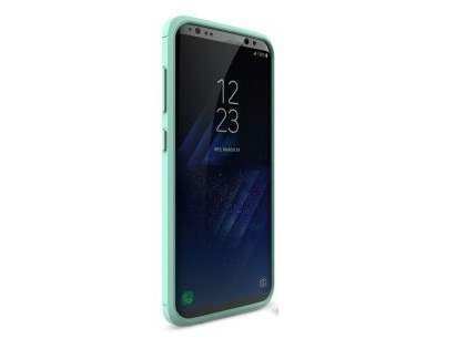 Flexible Carbon Fibre Style Case for Samsung Galaxy S8+ - Mint