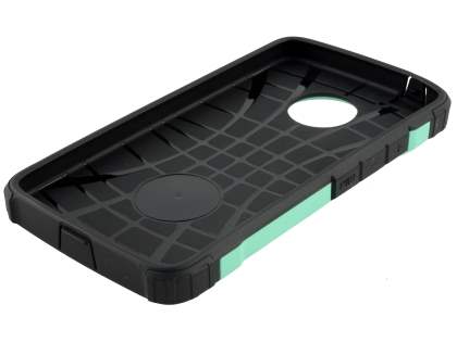 Impact Case for Motorola Moto G5 - Lime Green/Black