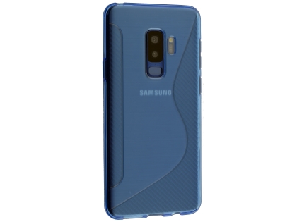 Wave Case for Samsung Galaxy S9+ - Blue Soft Cover