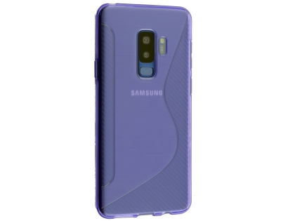 Wave Case for Samsung Galaxy S9+ - Purple Soft Cover