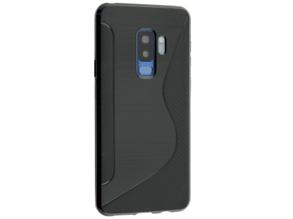 Wave Case for Samsung Galaxy S9+ - Black Soft Cover