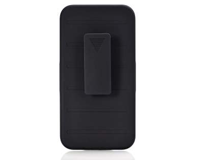 Rugged Case with Holster Belt Clip for iPhone 6s Plus/6 Plus - Classic Black