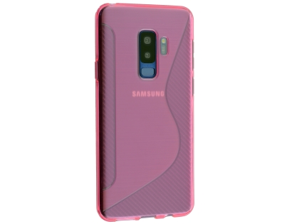 Wave Case for Samsung Galaxy S9+ - Pink Soft Cover