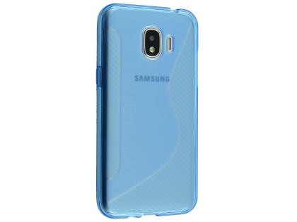 Wave Case for Samsung Galaxy J2 Pro (2018) - Blue Soft Cover