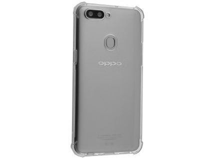 Gel Case with Bumper Edges for OPPO R11s - Clear Soft Cover