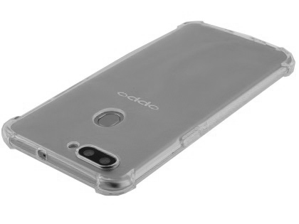 Gel Case with Bumper Edges for OPPO R11s - Clear
