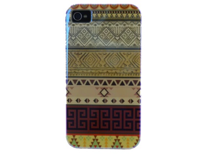 Pattern TPU Case for iPhone 4/4S - Soft Cover
