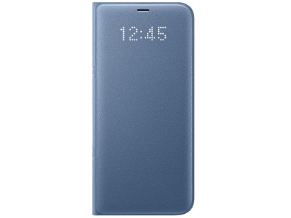Genuine Samsung Galaxy S8+ LED View Cover - Blue Genuine Samsung Galaxy S8+ LED View Cover - Blue