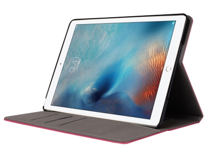 Synthetic Leather Case with Stand for iPad Mini 1/2/3 - Pink