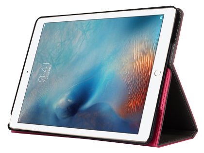 Synthetic Leather Case with Stand for iPad Mini 1/2/3 - Pink